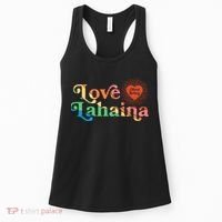 Retro Love Lahaina Maui Strong Women's Tank Top thumb 0