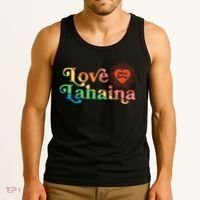 Retro Love Lahaina Maui Strong Tank Top thumb 3