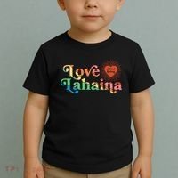 Retro Love Lahaina Maui Strong Toddler T-Shirt thumb 2