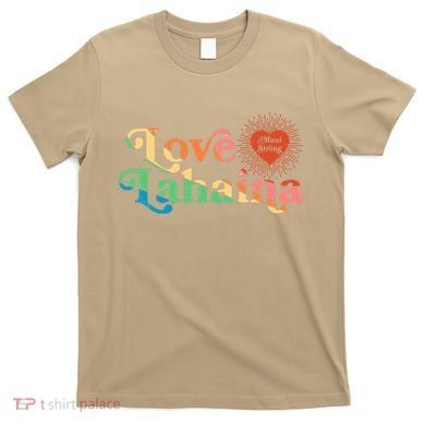 Retro Love Lahaina Maui Strong T-Shirt