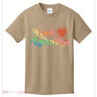Retro Love Lahaina Maui Strong Kids T-Shirt thumb 0