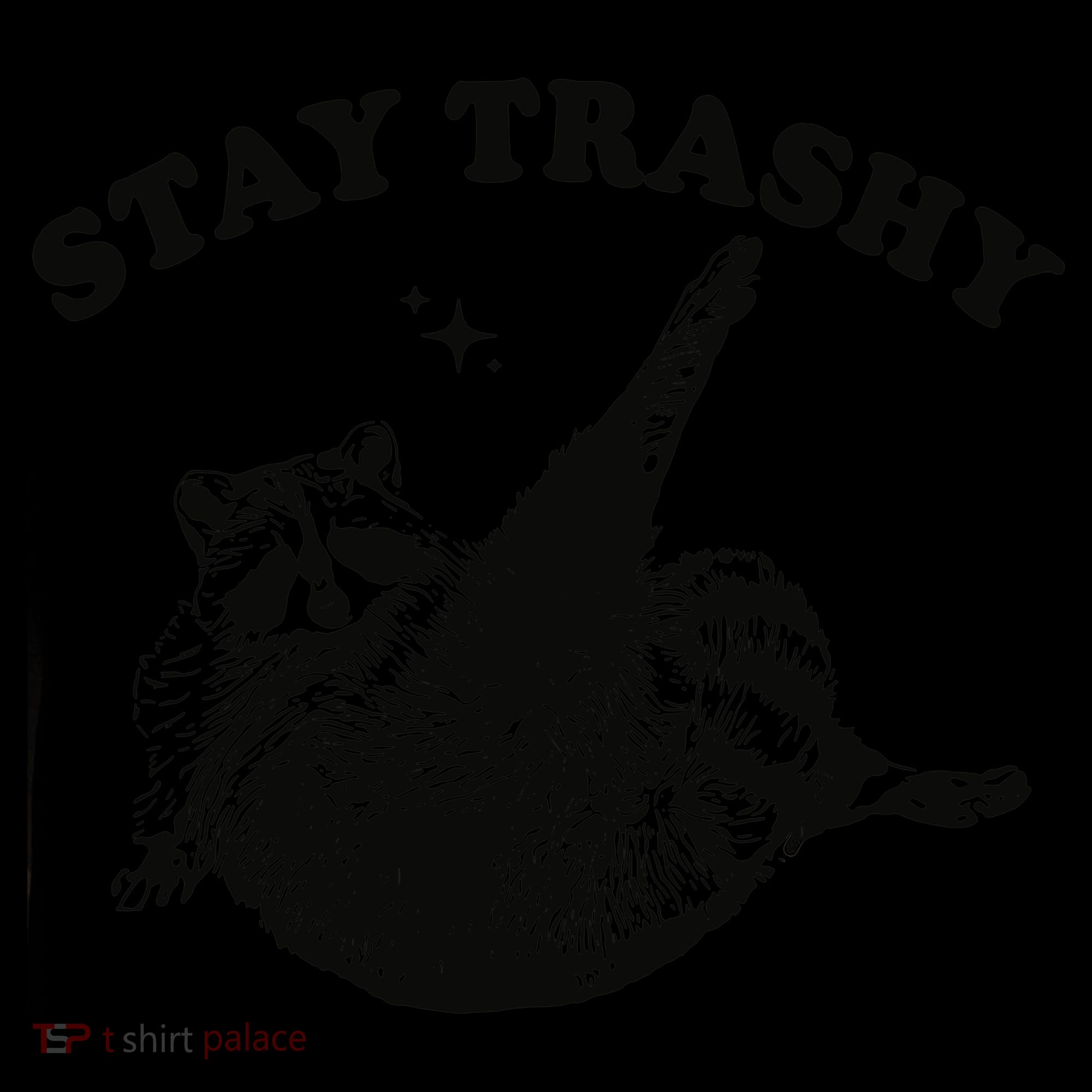 Raccoon Lover Meme Stay Trashy Baby Bodysuit