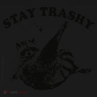 Raccoon Lover Meme Stay Trashy Visor thumb 3