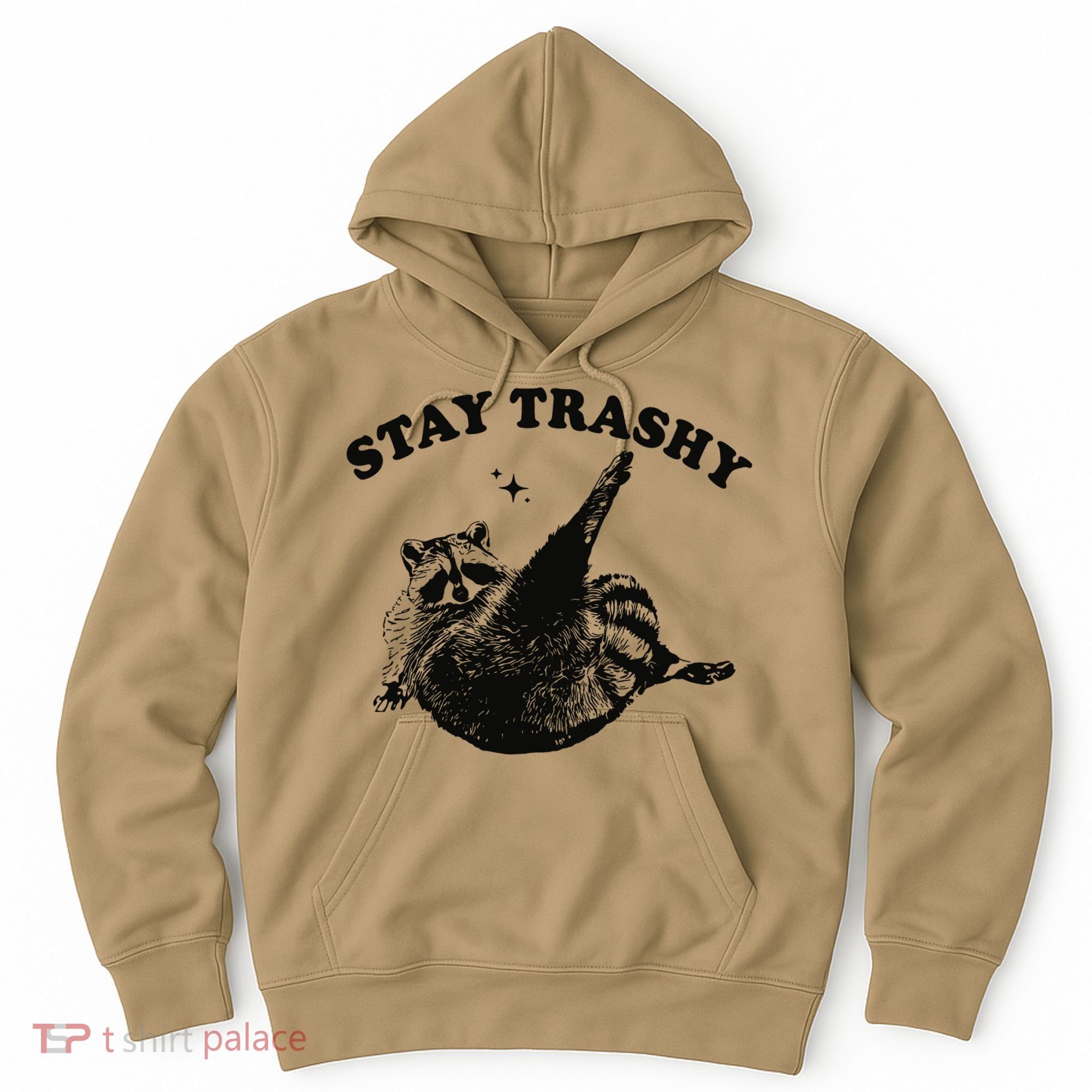 Raccoon Lover Meme Stay Trashy Hoodie