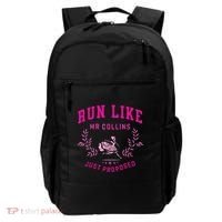 Run Like Mr.Collins Just Proposed Funny Books And Running Backpack thumb 0