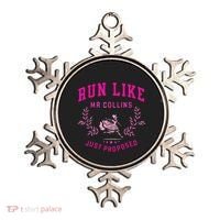Run Like Mr.Collins Just Proposed Funny Books And Running Ornament thumb 0