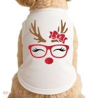 Reindeer Lady Messy Bun Doggie Tank thumb 0