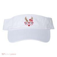 Reindeer Lady Messy Bun Visor thumb 0