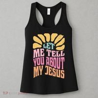 Retro Let Me Tell You About My Jesus Women's Tank Top thumb 3