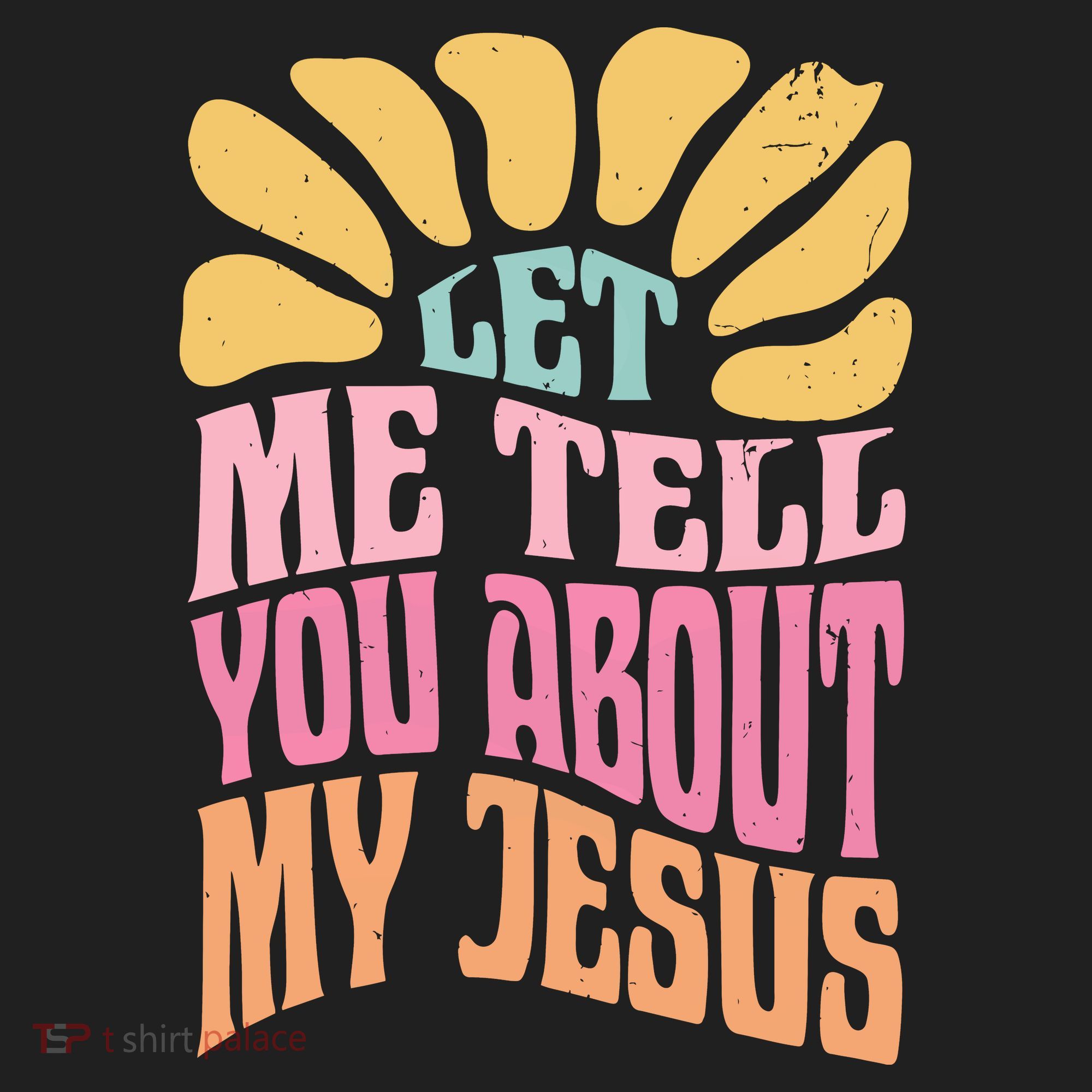 Retro Let Me Tell You About My Jesus Golf Towel