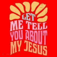 Retro Let Me Tell You About My Jesus Santa Hat thumb 1