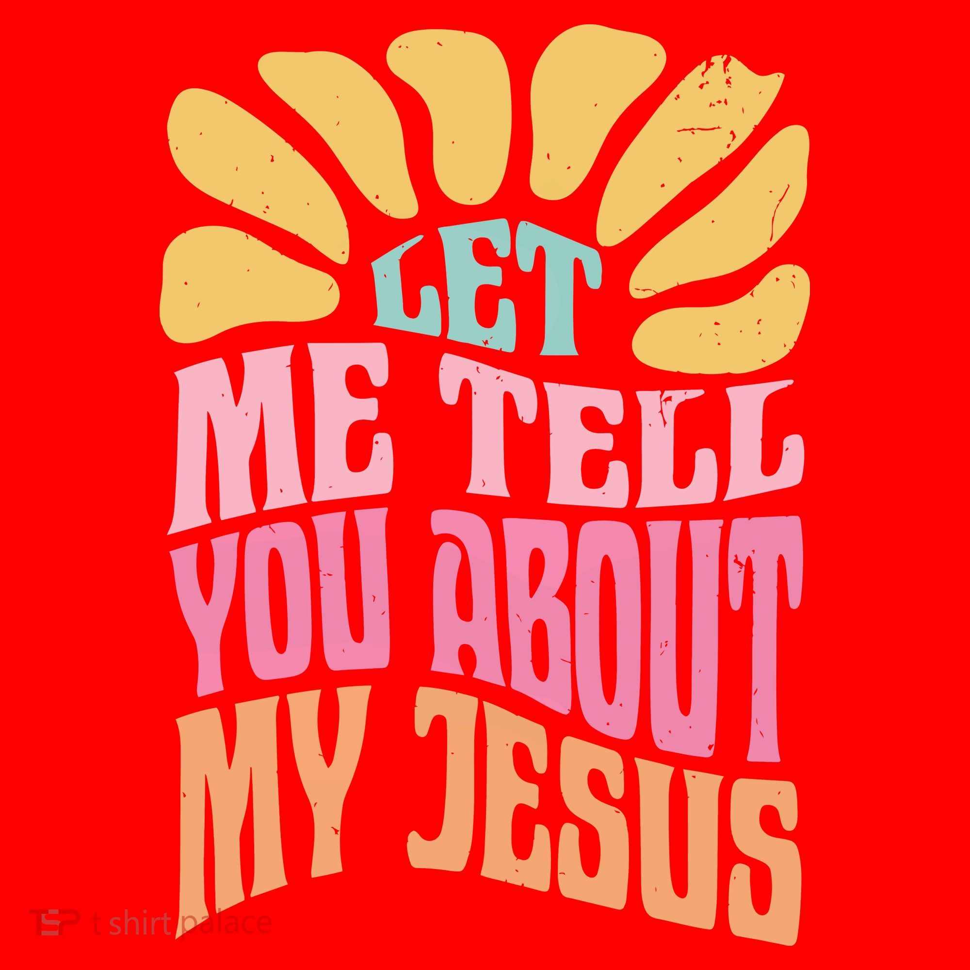 Retro Let Me Tell You About My Jesus Santa Hat