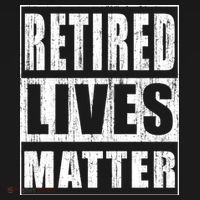Retired Lives Matter Funny Elderly Senior Gift Meaningful Gift Bucket Hat thumb 4