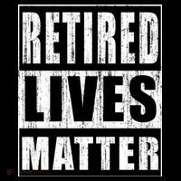 Retired Lives Matter Funny Elderly Senior Gift Meaningful Gift Women's Hoodie thumb 2