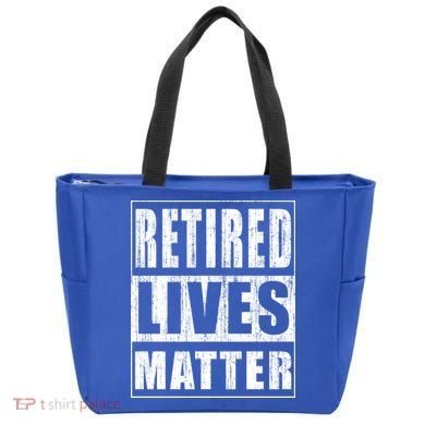 Retired Lives Matter Funny Elderly Senior Gift Meaningful Gift Tote Bag