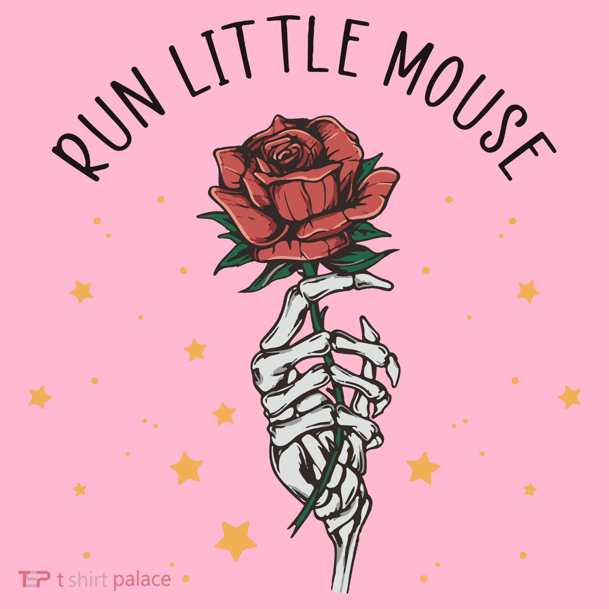 Run Little Mouse Haunting Adeline Coaster