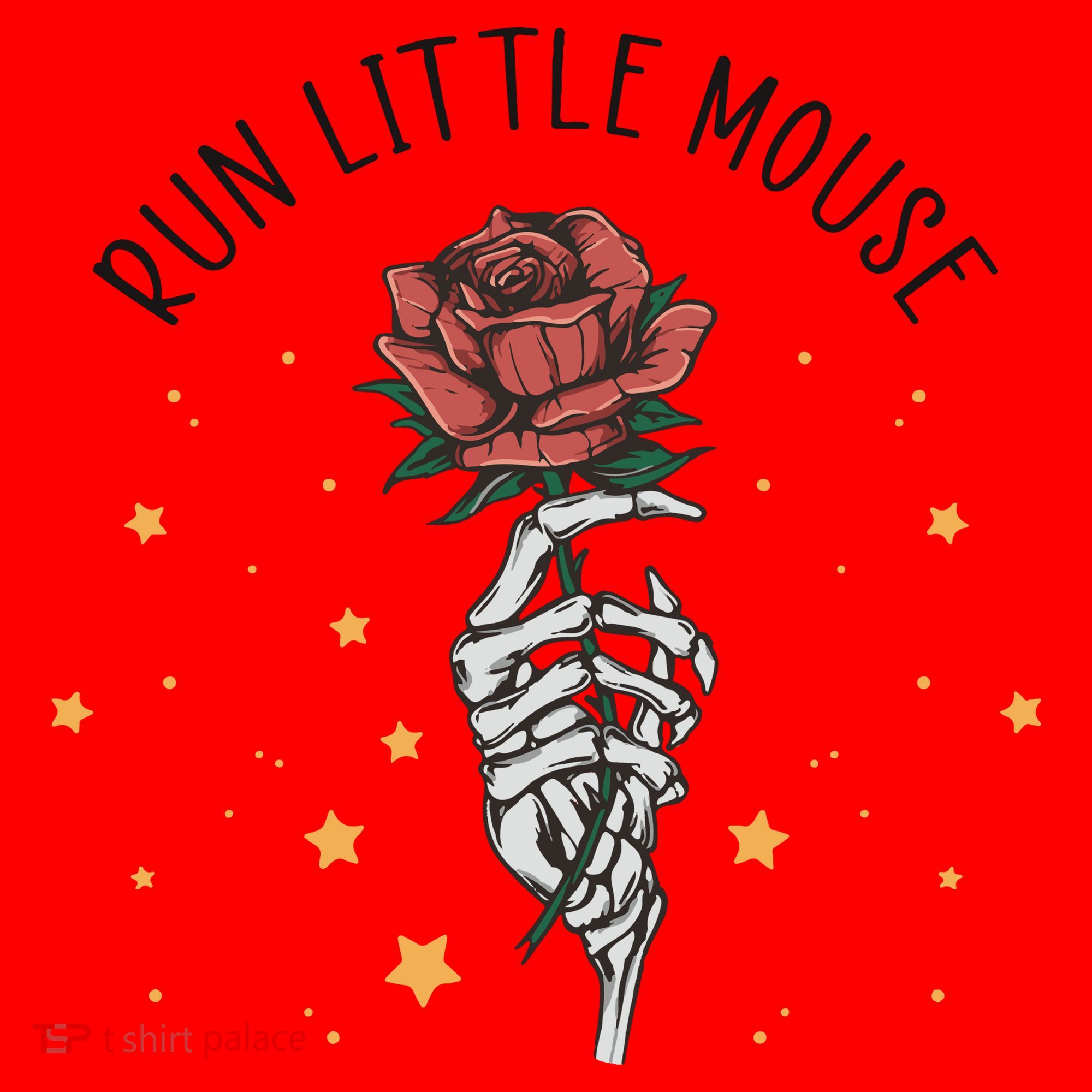 Run Little Mouse Haunting Adeline Santa Hat