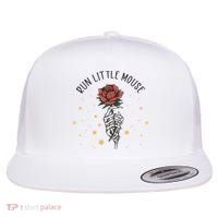 Run Little Mouse Haunting Adeline Flat Bill Trucker Hat thumb 0