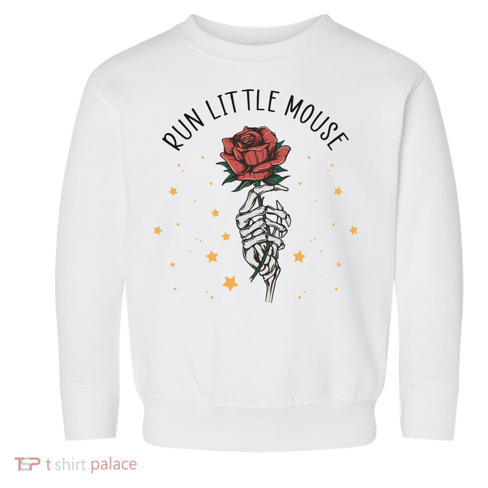 Run Little Mouse Haunting Adeline Toddler Sweatshirt