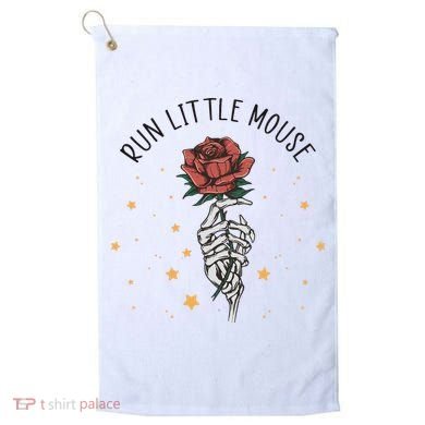 Run Little Mouse Haunting Adeline Golf Towel