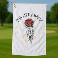 Run Little Mouse Haunting Adeline Golf Towel thumb 1