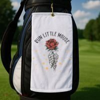 Run Little Mouse Haunting Adeline Golf Towel thumb 2