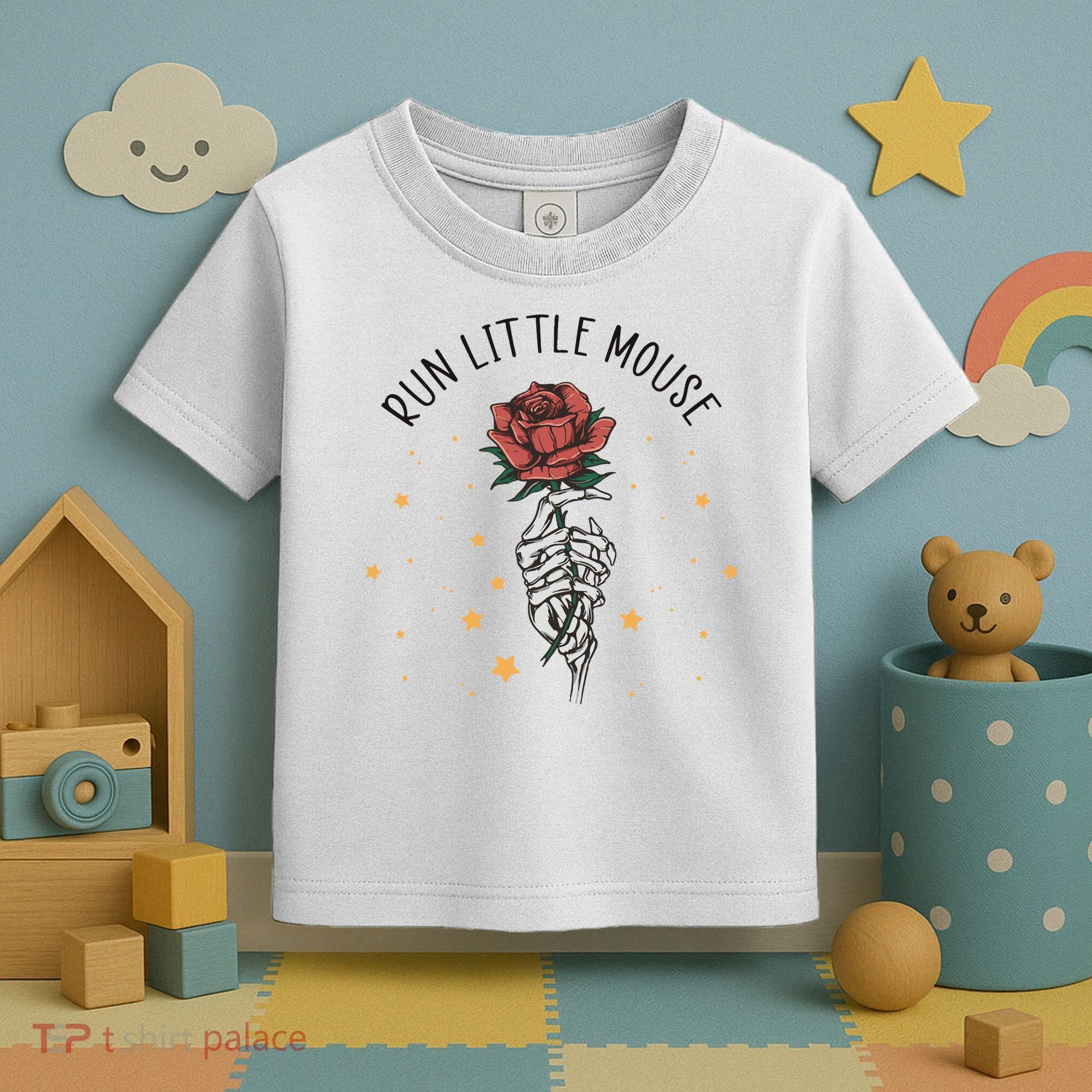 Run Little Mouse Haunting Adeline Toddler T-Shirt