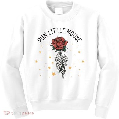 Run Little Mouse Haunting Adeline Kids Sweatshirt