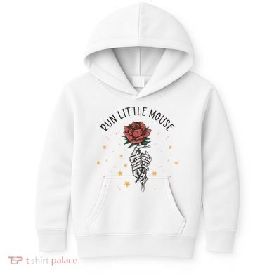 Run Little Mouse Haunting Adeline Kids Hoodie