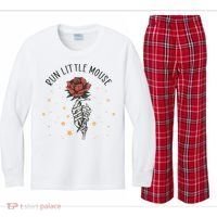 Run Little Mouse Haunting Adeline Kids Long Sleeve Plaid Pajama Set thumb 0