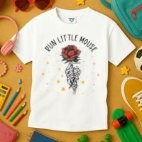 Run Little Mouse Haunting Adeline Kids T-Shirt thumb 3
