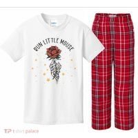Run Little Mouse Haunting Adeline Kids Plaid Pajama Set thumb 0