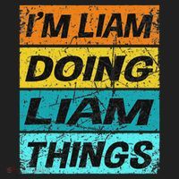 Retro Liam Name Personalized Liam Name Men Kids Women's Sweatshirt thumb 2