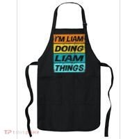 Retro Liam Name Personalized Liam Name Men Kids Apron thumb 0