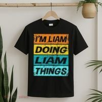 Retro Liam Name Personalized Liam Name Men Kids T-Shirt thumb 2