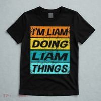Retro Liam Name Personalized Liam Name Men Kids T-Shirt thumb 5