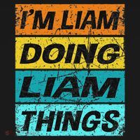 Retro Liam Name Personalized Liam Name Men Kids Polo thumb 3
