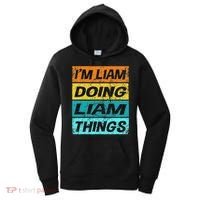 Retro Liam Name Personalized Liam Name Men Kids Women's Hoodie thumb 0