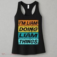 Retro Liam Name Personalized Liam Name Men Kids Women's Tank Top thumb 3