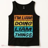 Retro Liam Name Personalized Liam Name Men Kids Tank Top thumb 2