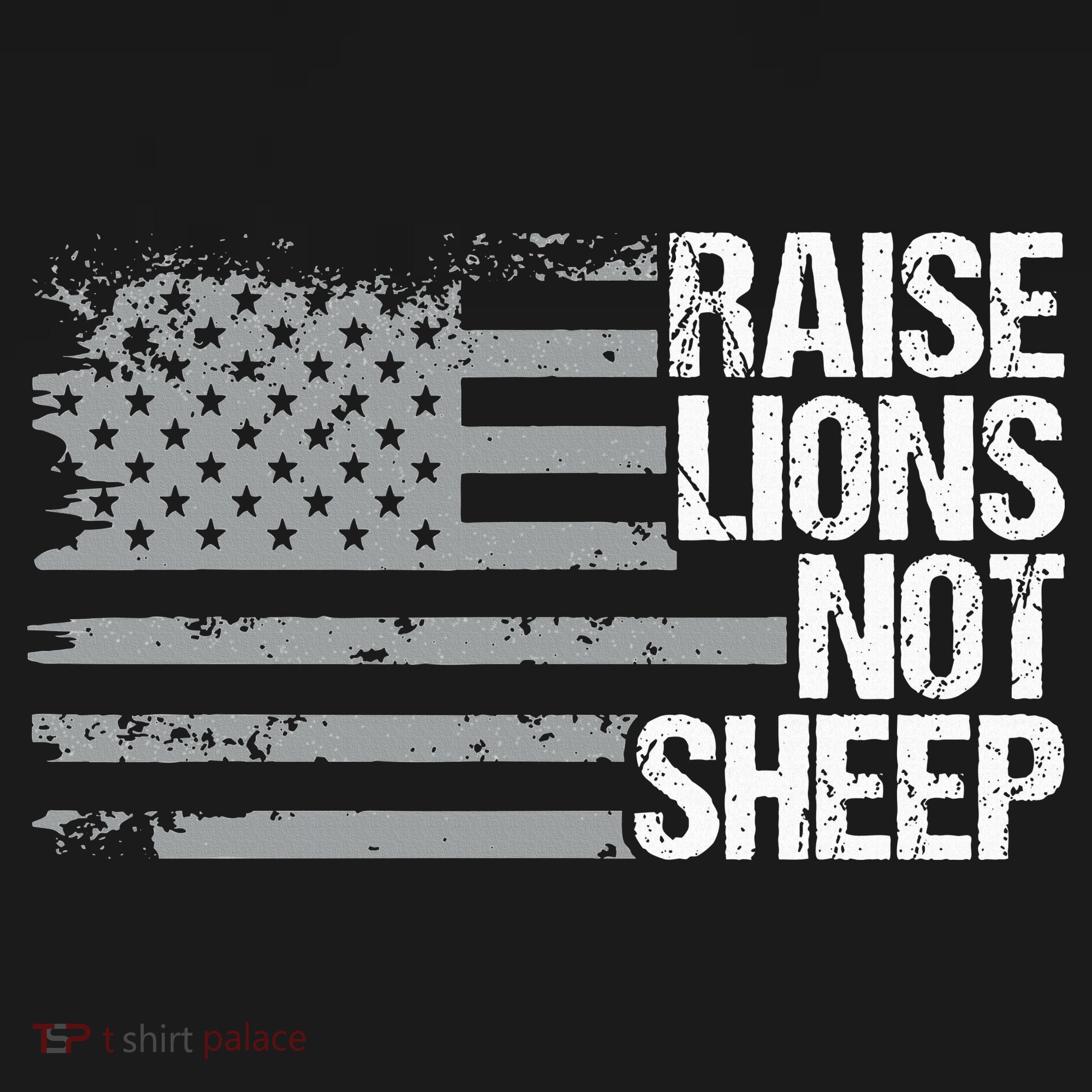 raise lions not sheep american patriotic lion Women's Tank Top