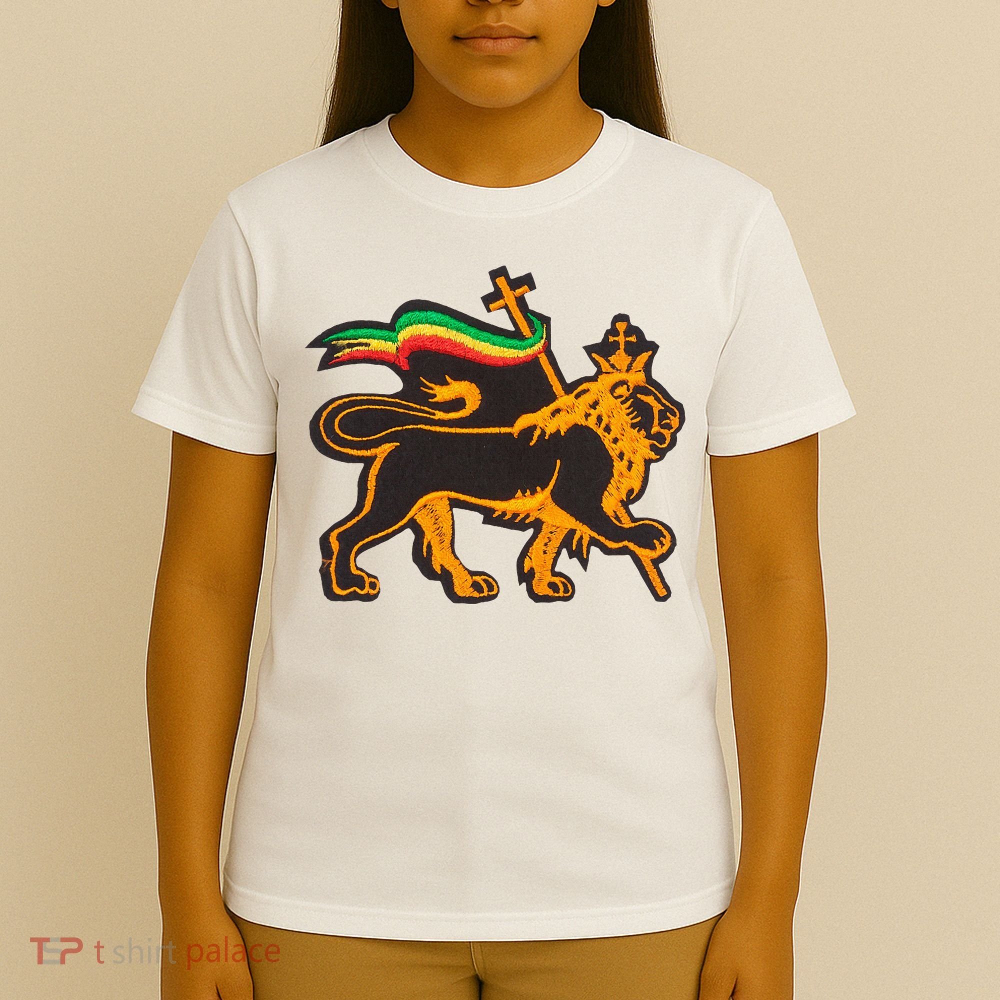 Rasta Lion Of Judah Pride Of Judaism Ethiopia And Christian T-Shirt