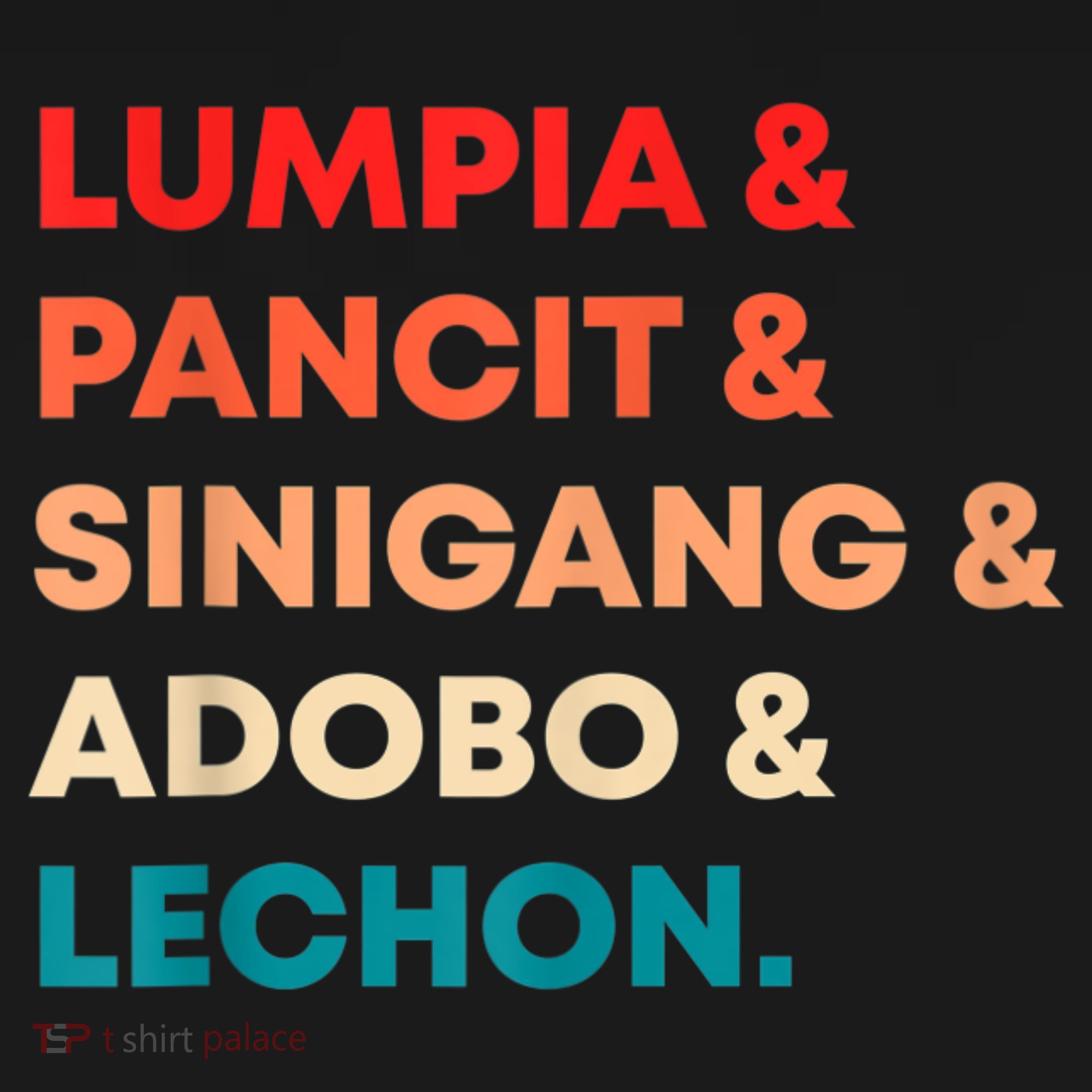Retro Lumpia Pancit Sinigang Adobo Lechon Filipino Filipina Women's Hoodie