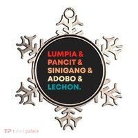 Retro Lumpia Pancit Sinigang Adobo Lechon Filipino Filipina Ornament thumb 0