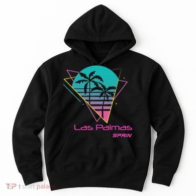 Retro Las Palmas Spain Hoodie
