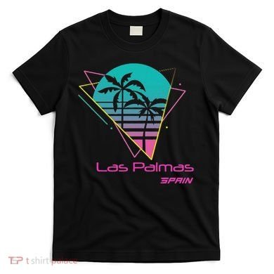 Retro Las Palmas Spain T-Shirt