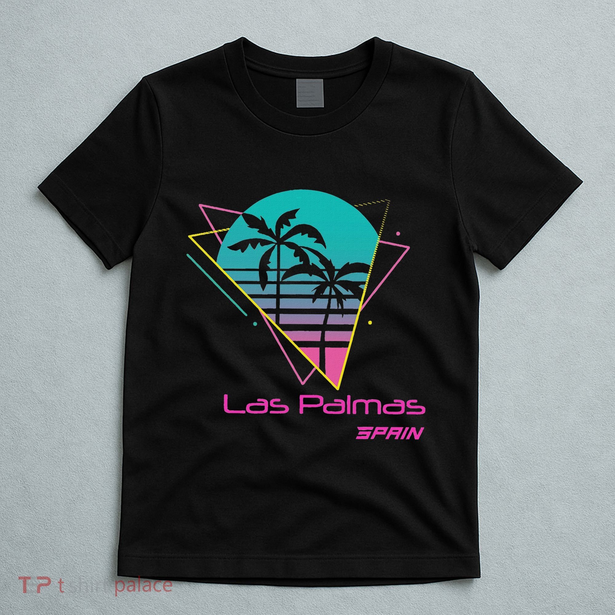 Retro Las Palmas Spain T-Shirt