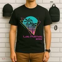 Retro Las Palmas Spain T-Shirt thumb 6