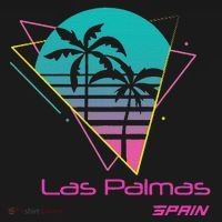 Retro Las Palmas Spain T-Shirt thumb 7