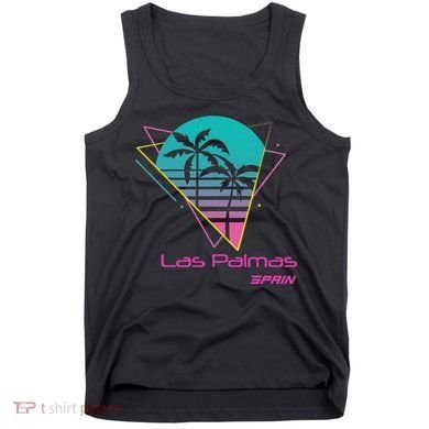 Retro Las Palmas Spain Tank Top